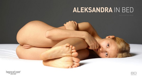 [Hegre-Art] Aleksandra - In Bed (Erotic Photoset 07-12-2015)