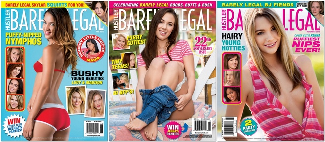 Barely Legal Magazine 2015 / Complete Year PDF Pack