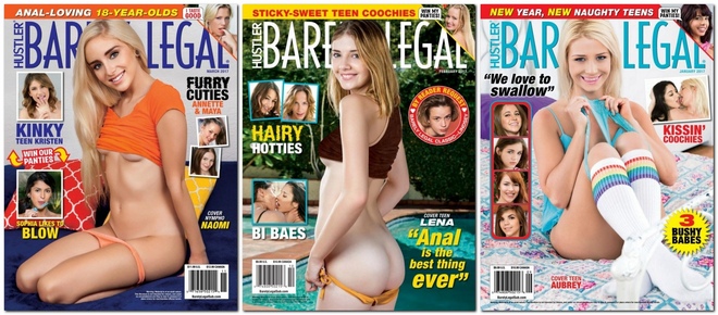 Barely Legal Magazine 2017 / Complete Year PDF Pack