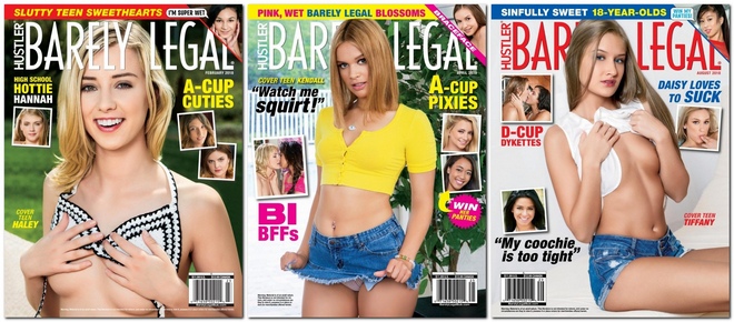 Barely Legal Magazine 2018 / Complete Year PDF Pack