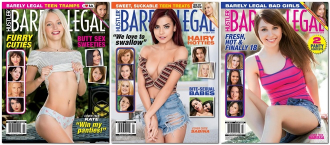 Barely Legal Magazine 2019 / Complete Year PDF Pack