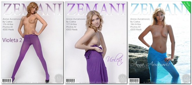 [Zemani] Anna Avramovic - Photoset Pack