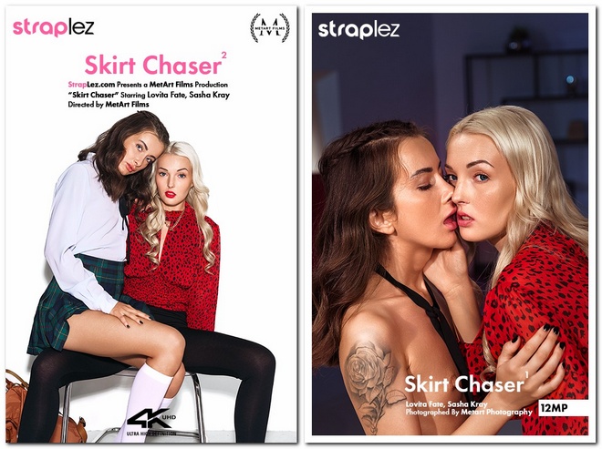 [StrapLez] Sasha Kray, Lovita Fate - Skirt Chaser