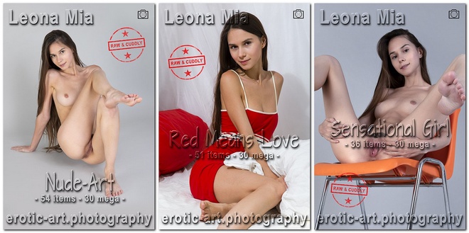 Leona Mia - Erotic-Art - Photo and Video Pack 2018-2022