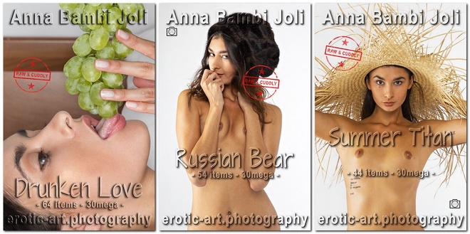 Anna Bambi Joli - Erotic-Art - Photo and Video Pack 2018-2023