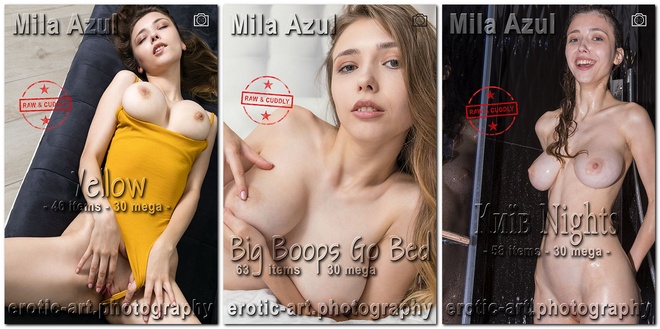 Mila Azul - Erotic-Art - Photo and Video Pack 2019-2021