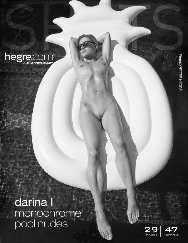 [Hegre-Art] Darina L Monochrome Pool Nudes