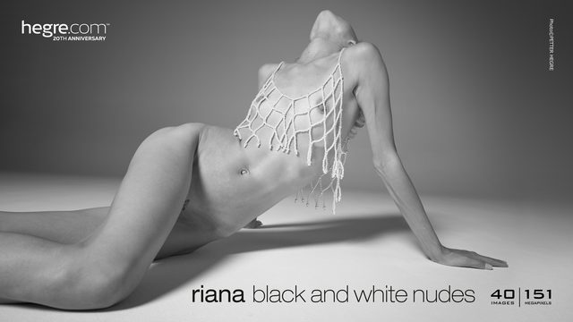 [Hegre-Art] Riana - Black And White Nudes