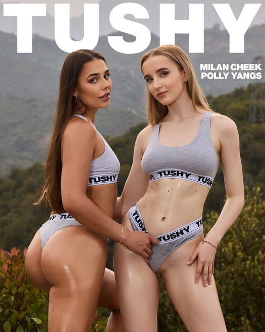 Milan Cheek & Polly Yangs - Gorgeous Besties Have Crazy Anal Foursome Milan Cheek & Polly Yangs - Gorgeous Besties Have Crazy Anal Foursome